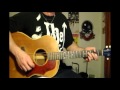 rainy day dream away Jimi H acoustic lesson 
