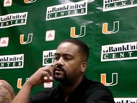 1/25/11 - Coach Haith, Julian Gamble, Adrian Thomas