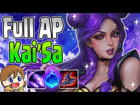 Full AP Kai'Sa Support! Crazy Damage + INSANE Comeback!