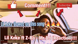 Lil Keke ft Z-Ro - Mr.DJ (Reaction) || Lil Keke Flowed On This Song 🔥🔥🔥🔥