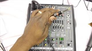 Video thumbnail for Mackie PRO FX4 V2 Mixer by GoodIntentVillage