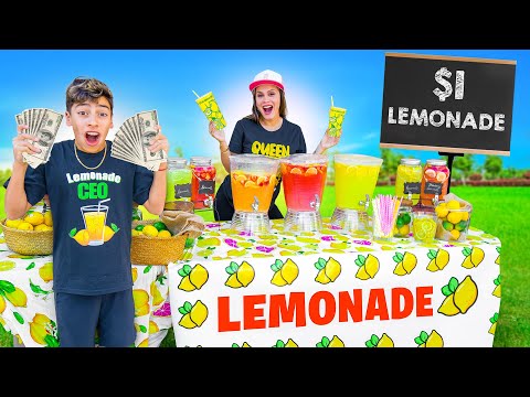 , title : 'We Opened a Lemonade Stand To Raise MONEY!! 💰'