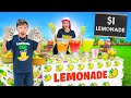 We Opened A Lemonade Stand To Raise MONEY