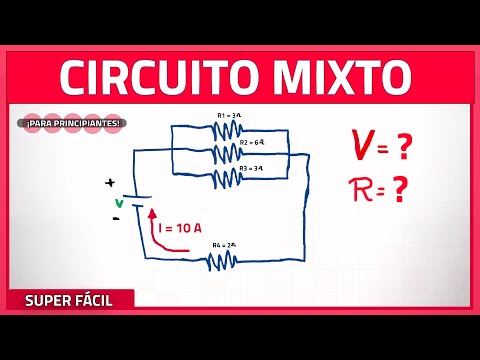 MIXED CIRCUIT in SERIES and PARALLEL (Super easy)