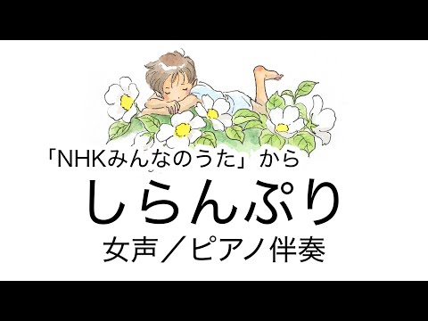 しらんぷり/女声/ピアノ伴奏【歌詞付き】