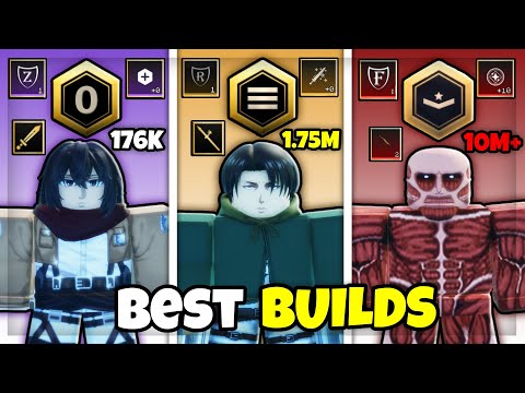 Best BUILDS For Every Prestige Revealed! AOT Revolution