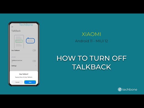 How to Turn off TalkBack - Xiaomi [Android 11 - MIUI 12]