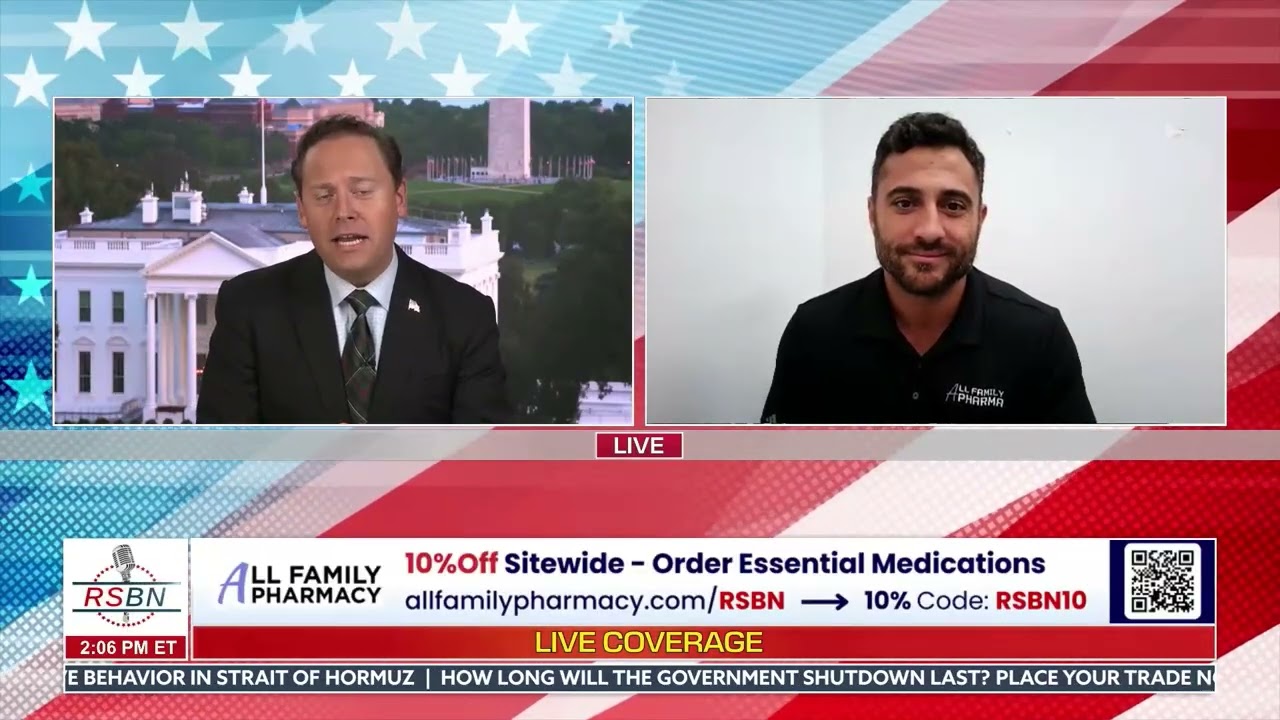 WATCH: All Family Pharmacy's Michael Kuenzler Speaks with RSBN's Robert McNeily - 04/09/26