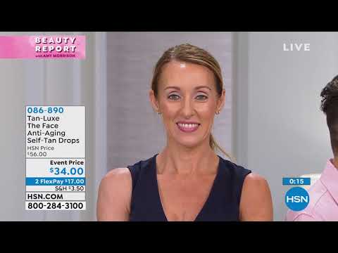 TanLuxe The Face AntiAging SelfTan Drops  Light/Medium