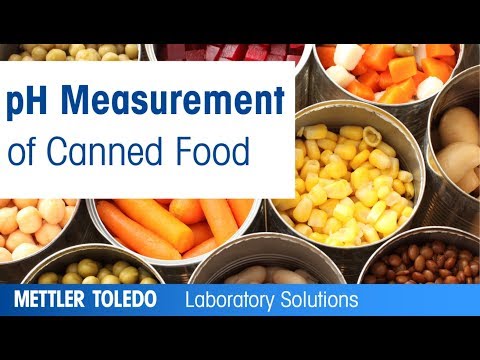 pH Measurement of Canned Foods | Application Video