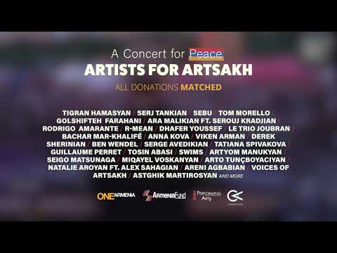 Artists for Artsakh: A Concert for Peace