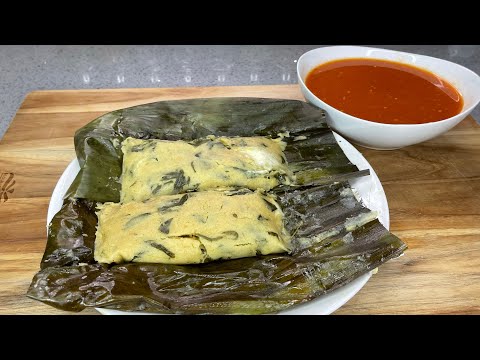 TAMALES DE CHIPILIN CON QUESO!!