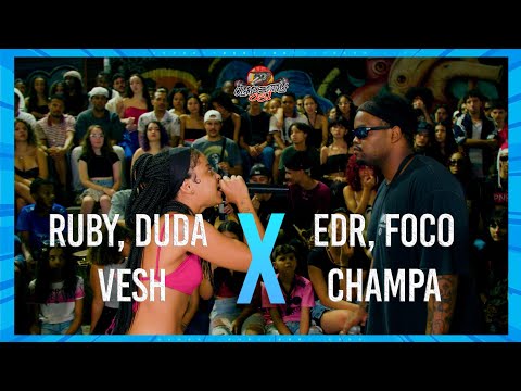 Ruby, Duda e Vesh x EDR, Champa e Foco - 1° FASE - EDIÇÃO DE TRIO - CLANDESTINA031 - BH/MG