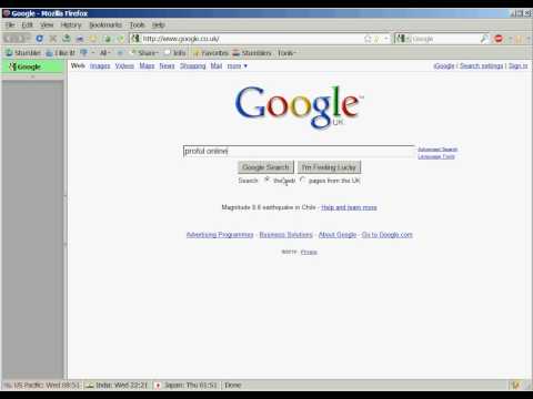 Cum se ajunge RAPID cu Google pe Blog-ul "proful online" al prof. Ioan URSU