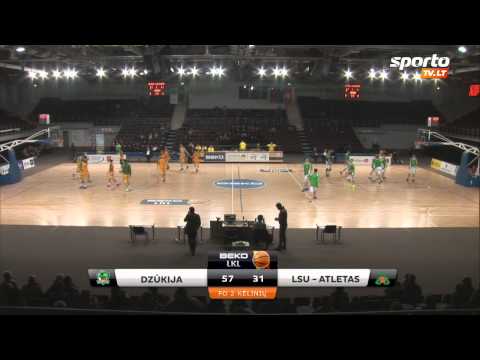 SportoTV.lt: LKL „Dzūkija" - „LSU-Atletas" 2014-02-23