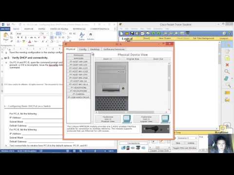 10.1.2.5 Lab - Configuring Basic DHCPv4 on a Switch