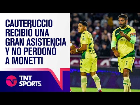 ¡EL GOLEADOR siempre está! CAUTERUCCIO recibió una gran asistencia y no perdonó a MONETTI ⚽