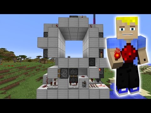 3x3 Piston Gate! - Minecraft 1.9 Tutorial