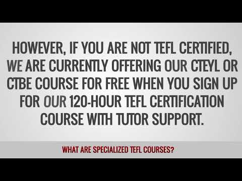What does TEFL mean?