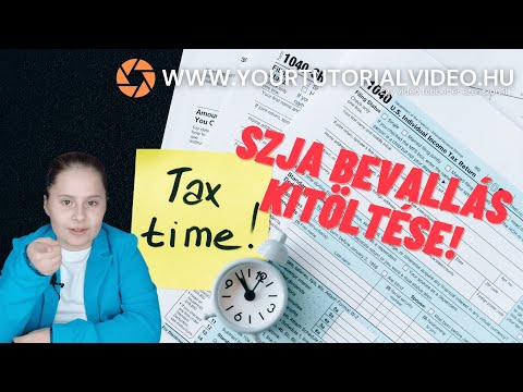 Egy SZJA bevallás kitöltése