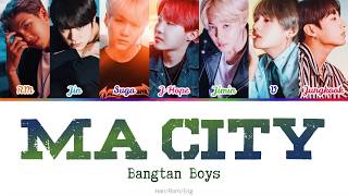 Download lagu BTS (방탄소년단) - Ma City (Color-coded lyrics) Han/Rom/Eng mp3