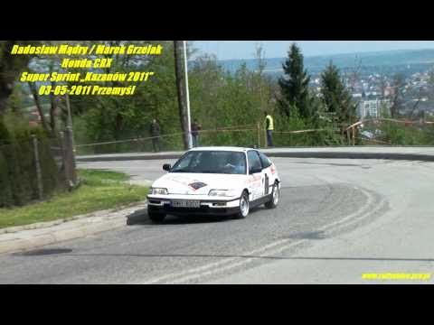 Radosław Mądry / Marek Grzelak Honda CRX - Super Sprint „Kazanów 2011" 03-05-2011 Przemyśl
