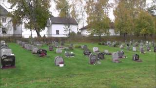 preview picture of video 'Mjøndalen kirkegård'