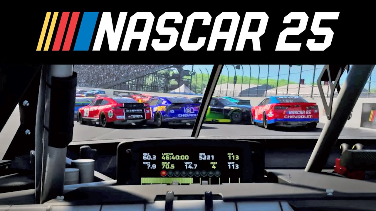 Online is Absolute CHAOS in NASCAR 25!