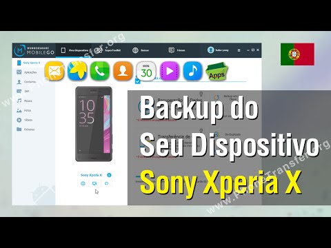 Como Fazer Backup do Seu Dispositivo Sony Xperia X