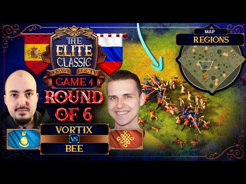 The Elite Classic: VortiX vs 3D!Bee G4, Ro6 Bo5 | Age Of Empires 4