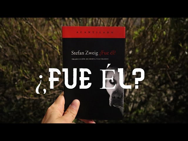 Vídeo relacionado con ¿Fue él? (Cuadernos del Acantilado nº 40)
