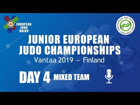 Junior European Judo Championships - Vantaa 2019 - Day 4