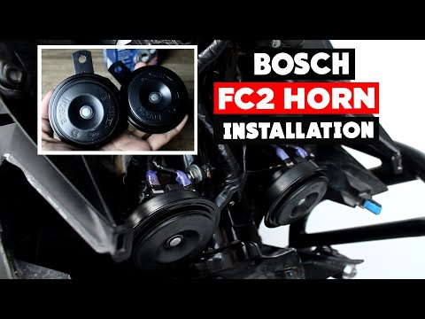 Bosch FC2 Compact Disc Dual Horn Installation