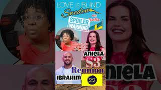 Abundant Love... Ibrahim and Aniela Reunion #netflix #loveisblind #sweden #reunion