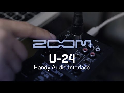 Zoom U-24 Handy Audio Interface | Shop online in India | JohnsMusic.in