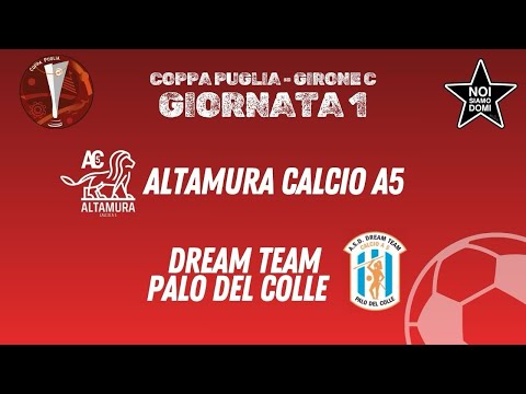 HIGHLIGHTS 1° GIORNATA COPPA PUGLIA ALTAMURA C5 vs DREAM TEAM PALO DEL COLLE