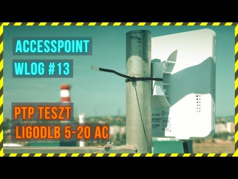 AP WLOG #13 LigoDLB 5-20AC PTP performance test - ENGLISH SUBTITLES