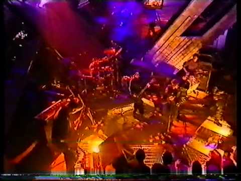 Black Grape, Reverend Black Grape, live on TFI Friday