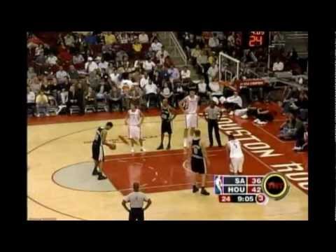 Rockets vs Spurs 09.12.2004 Tracy McGrady 13 points during 40 seconds full match