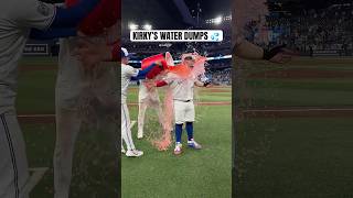 Alejandro Kirk deserves all the water dumps ???????? #MLB #BlueJays #Toronto