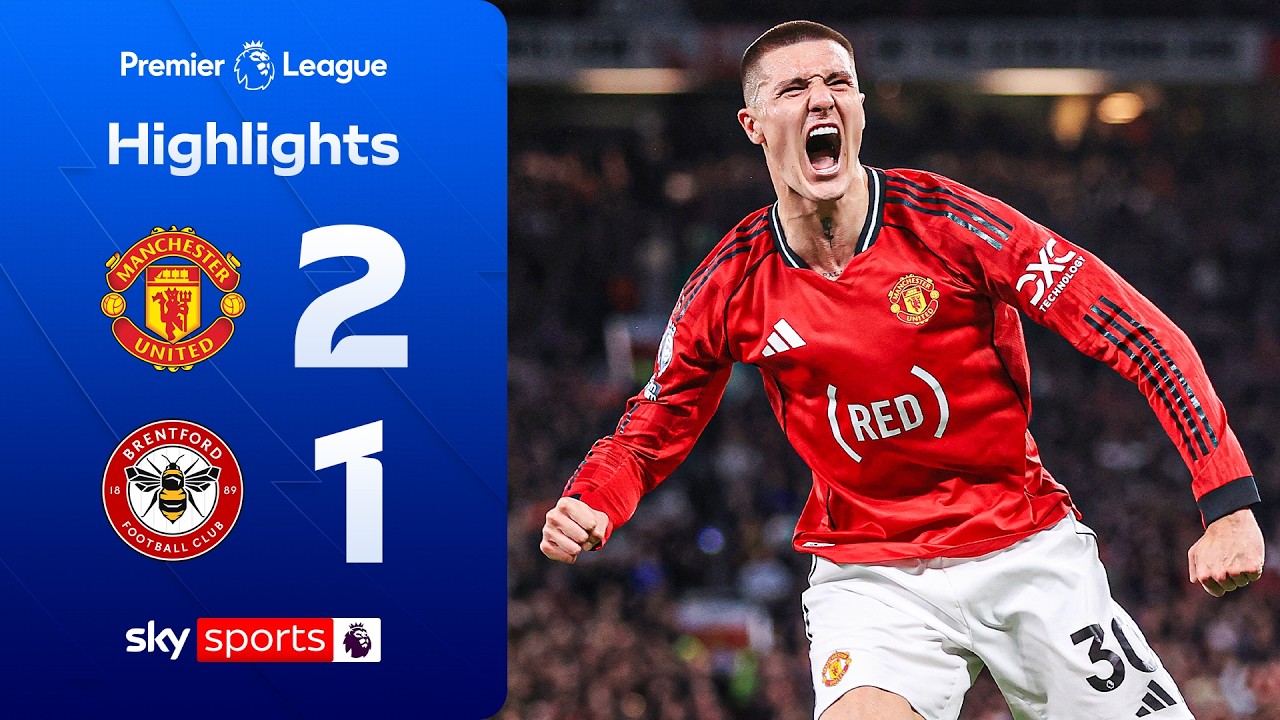 Casemiro & Sesko on target for the Reds!  🔴 | Man Utd 2-1 Brentford | Premier League Highlights