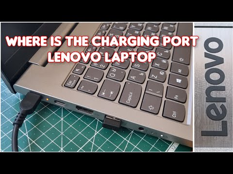 This is Where is the charging charging Port on LENOVO Laptop.
