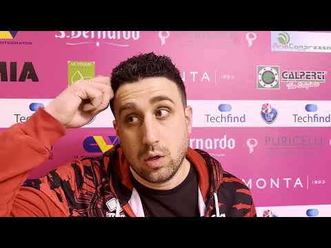 INTERVISTE: CLV-Limonta Costa Masnaga - Tecnoengineering Moncalieri 62-57