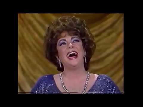 Elizabeth Taylor - Tony Award Presenter (funny & charming)