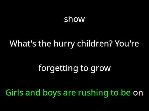 Strange Days - The Struts featuring Robbie Williams [KARAOKE]