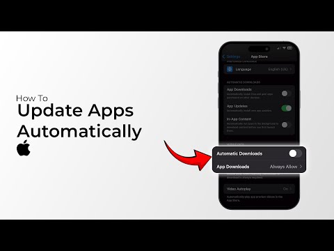 How To Automatically Update Apps On iPhone?