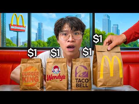 I Survived On $1 Menu Food For 1 Week