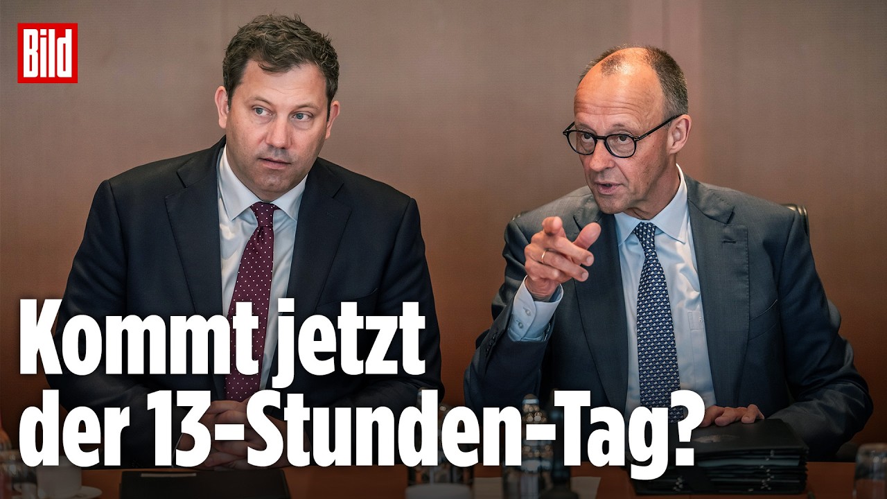 Merz-Regierung will 8-Stunden-Arbeitstag abschaffen! DAS denken Arbeitnehmer wirklich!
