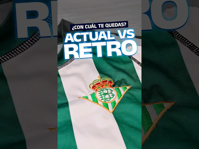 Vídeo relacionado con Copa - Camiseta de Fútbol - Hombre - Real Betis 1958/59 - Retro - Manga Corta - Verde/Blanco - 100% algodón Flameado - Talla M
