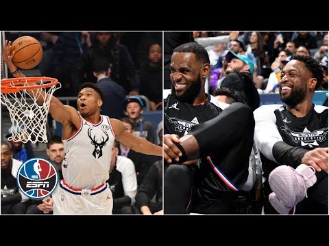 Top 10 All-Star plays include a Wade to LeBron lob & a wild Giannis alley-oop | NBA All-Star 2019